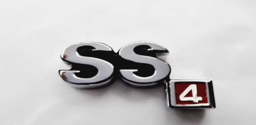 Emblema Ss4 Para Opala Chevrolet